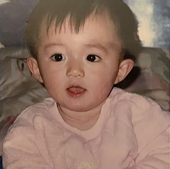 タレ目がかわいい赤ちゃん